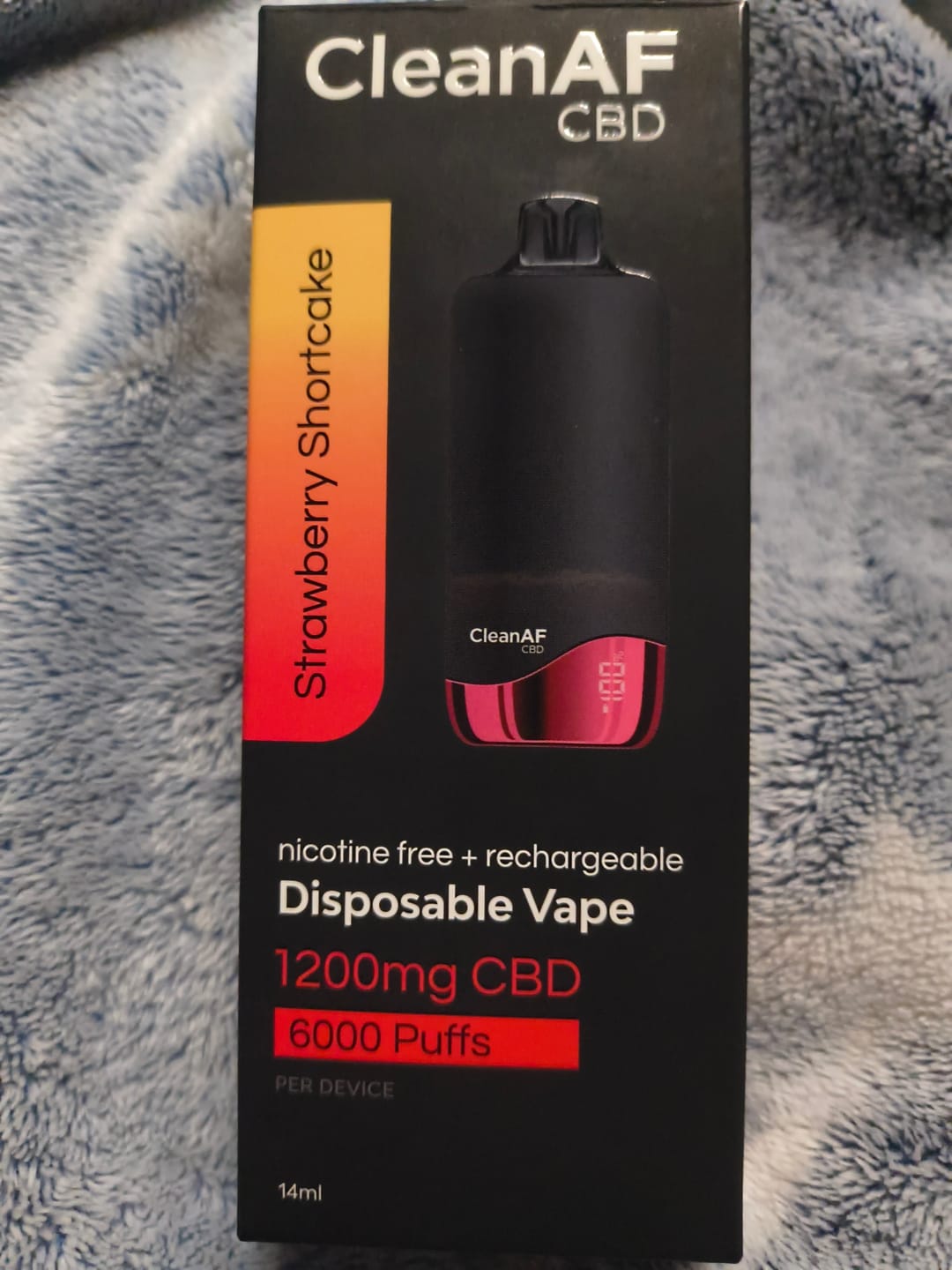 Customer photo review of Strawberry Shortcake CBD Vape