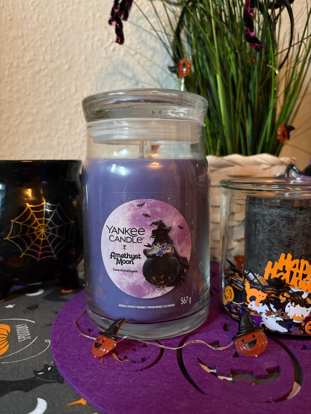 Customer photo review of Yankee Candle Amethyst Moon Duftkerze im Glas