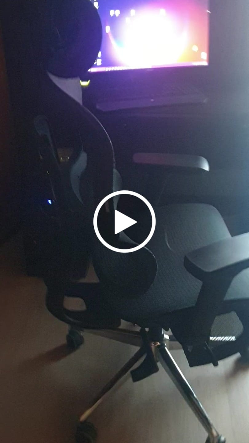 Customer video review of Scaun ergonomic Timebox, Cotiere 4D, pana la 150 kg, 150°, Negru