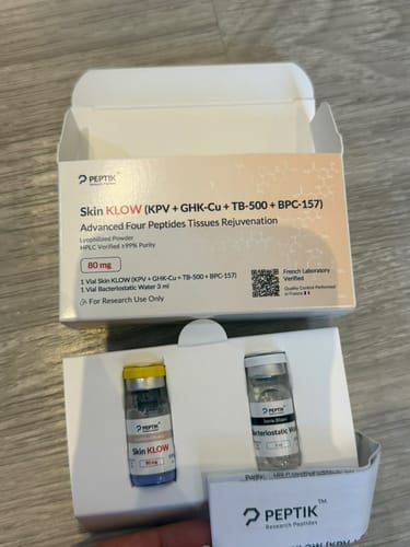 Customer photo review of Skin KLOW 80mg Vial