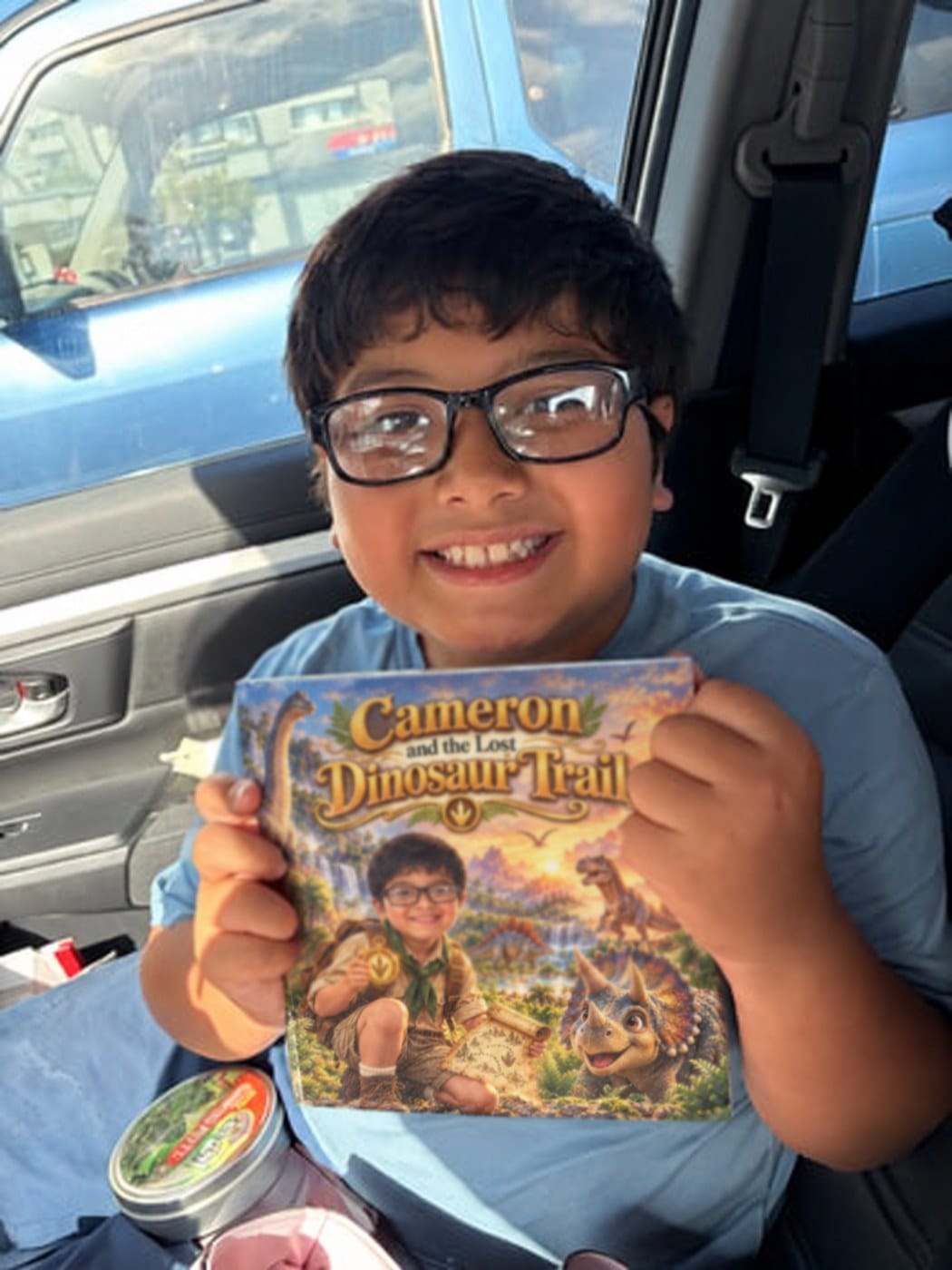 Customer photo review of Amelia and the Beast’s Enchanted Castle — Personalized Storybook