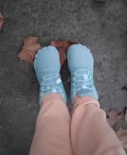 Customer photo review of Botines barefoot impermeables Confort Total