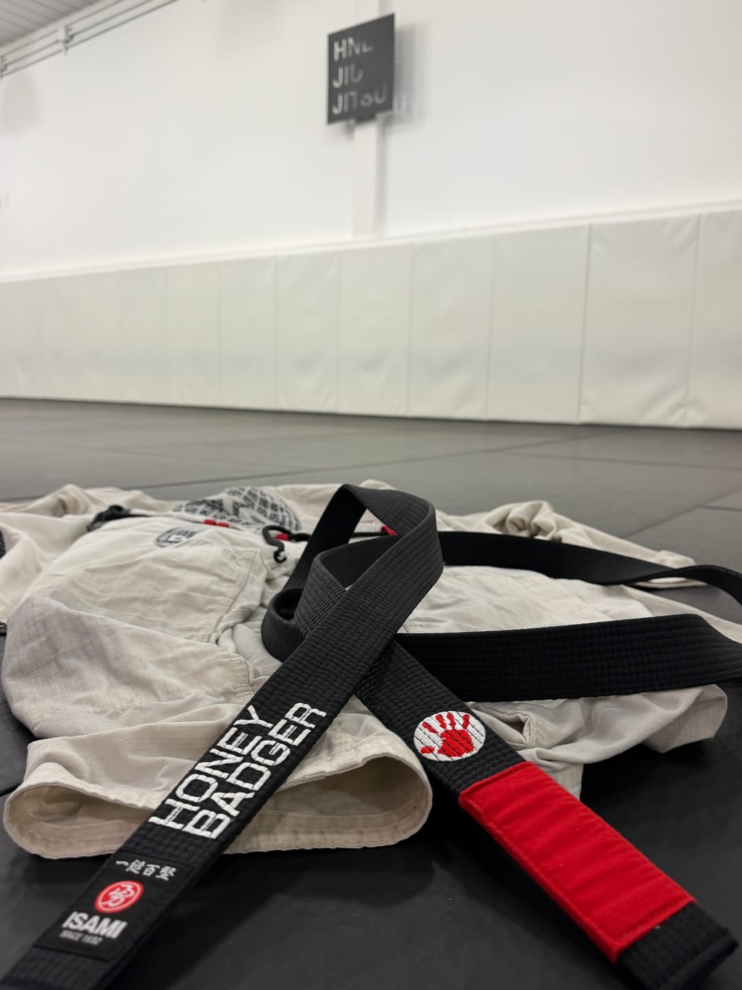 Customer photo review of Isami BJJ Black Belt Premium