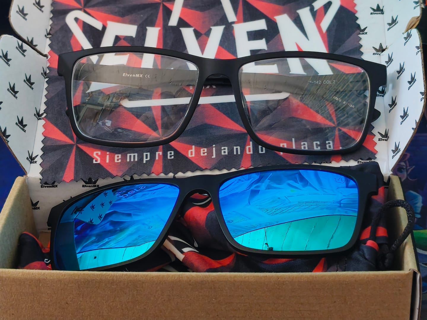 Customer photo review of Thomas Blue + Clip magnético [ULTEM]
