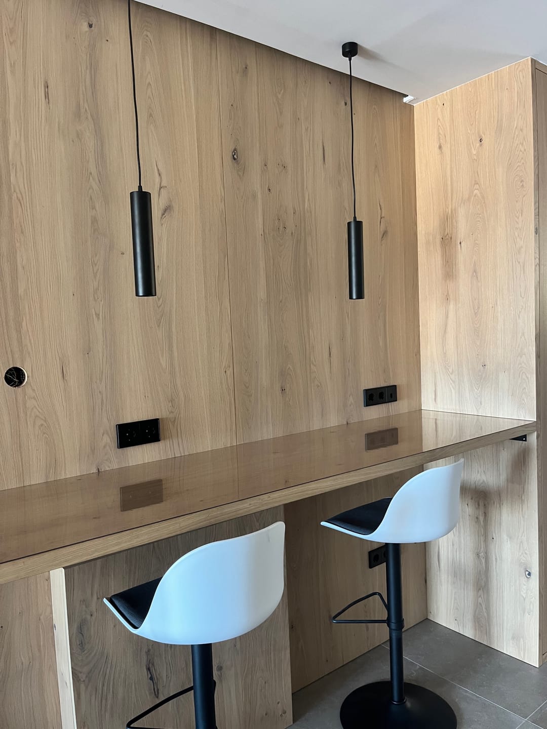 Customer photo review of Pendant Light, White, Black Optional | Tunable White LED Spot Compatible