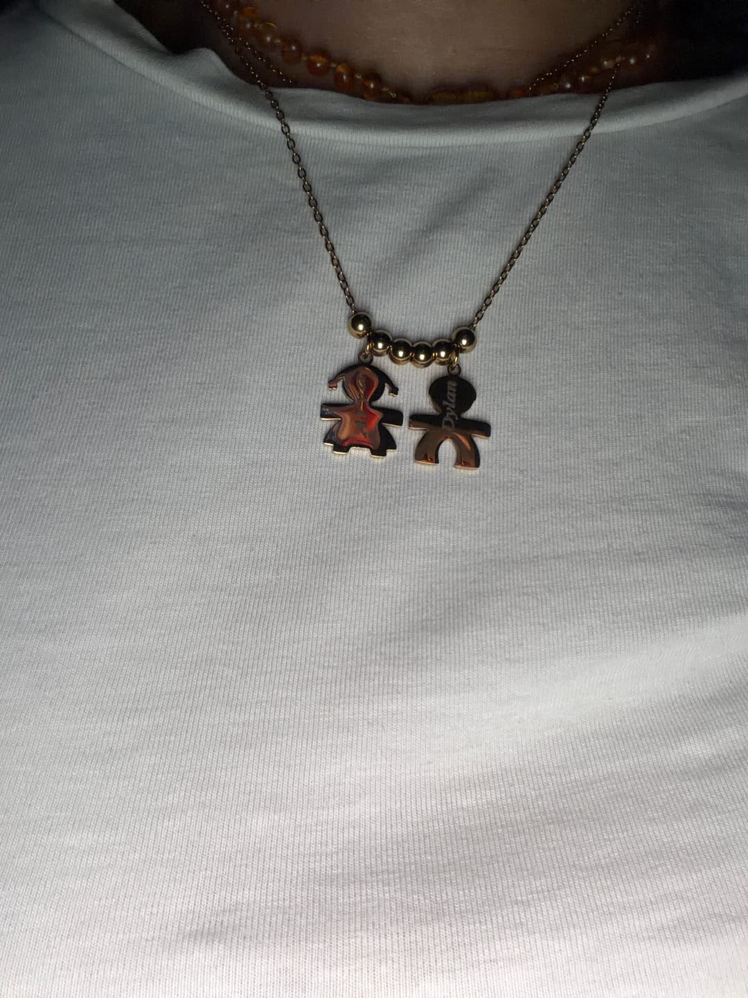Customer photo review of Collana con bambini - I Miei Tesori