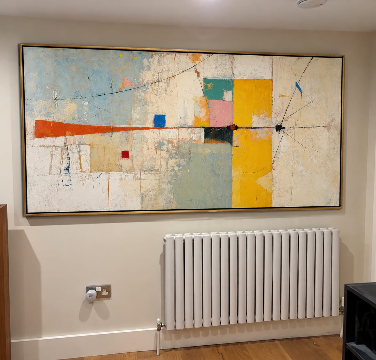 Customer photo review of Citrine Balance Wall Art