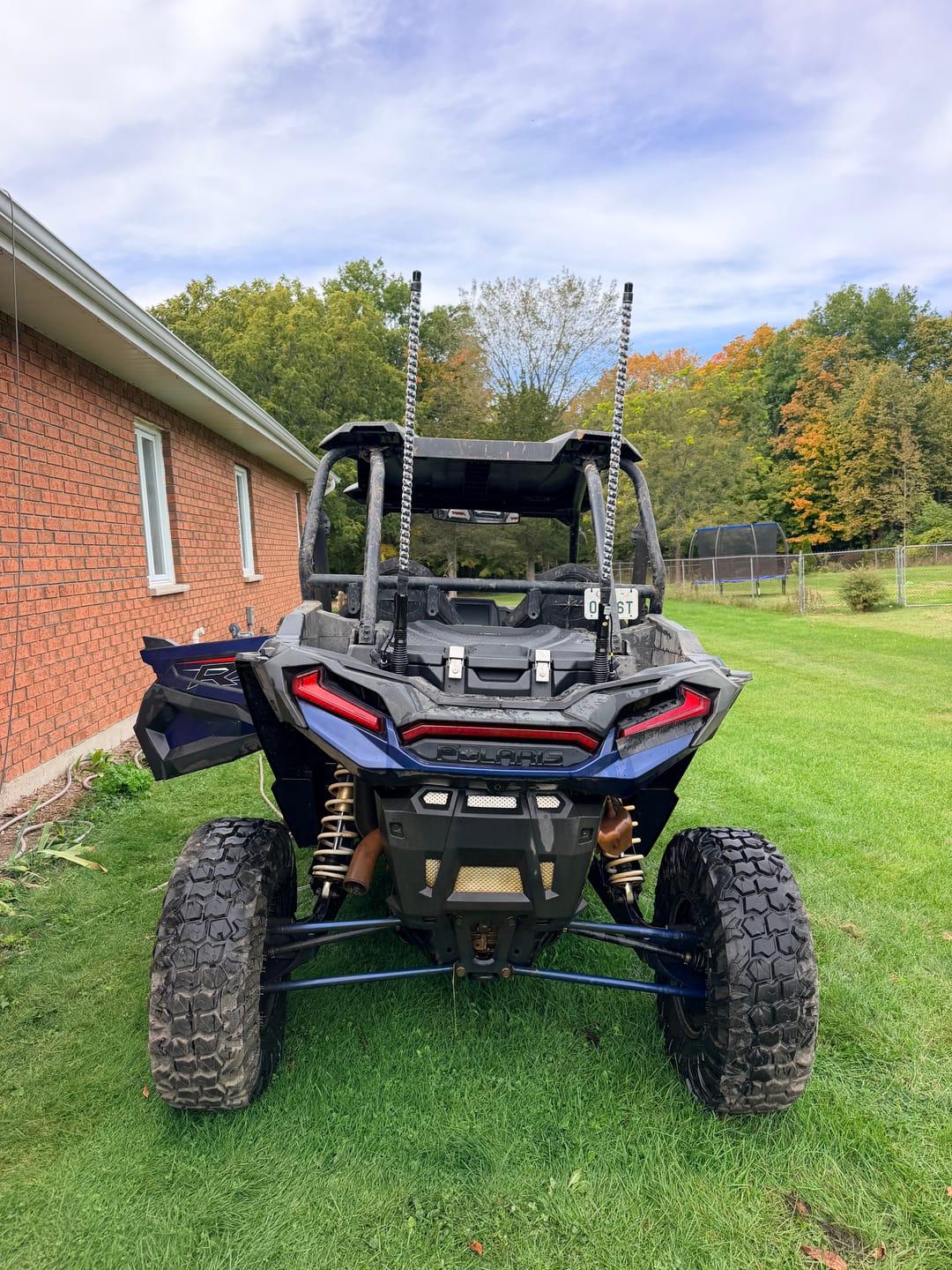 Customer photo review of 100L UTV Rear Cargo Box for Polaris RZR XP 1000 /4 (2019-2023)
