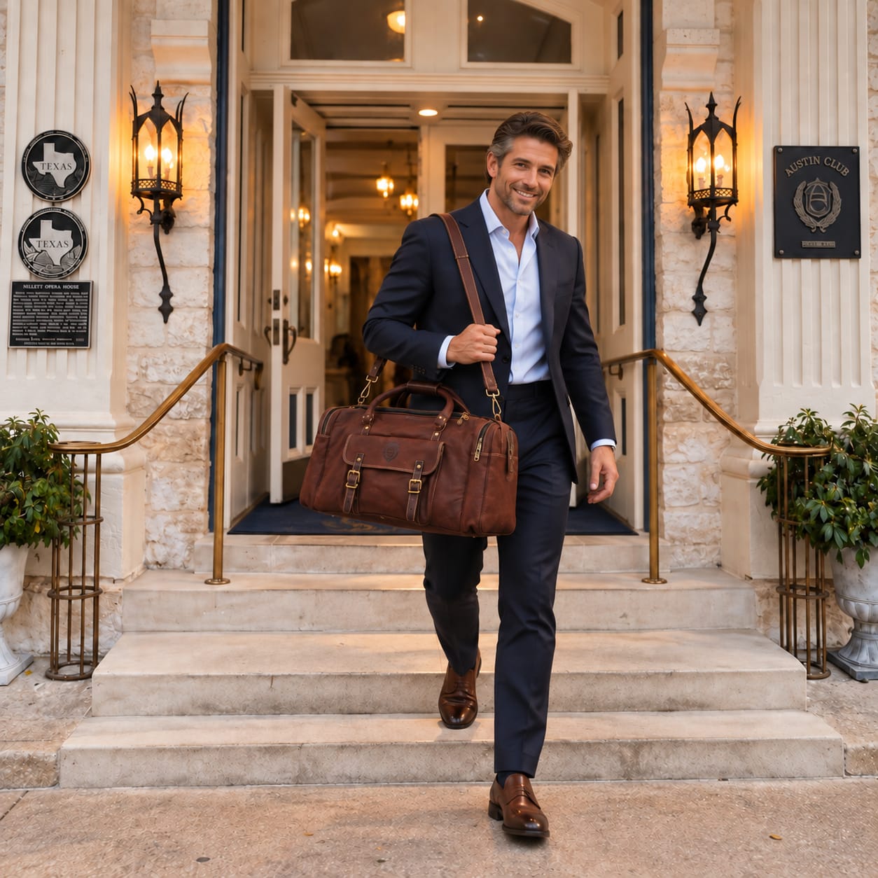 Customer photo review of Traveler Weekender Duffle Bag + FREE Toiletry Bag