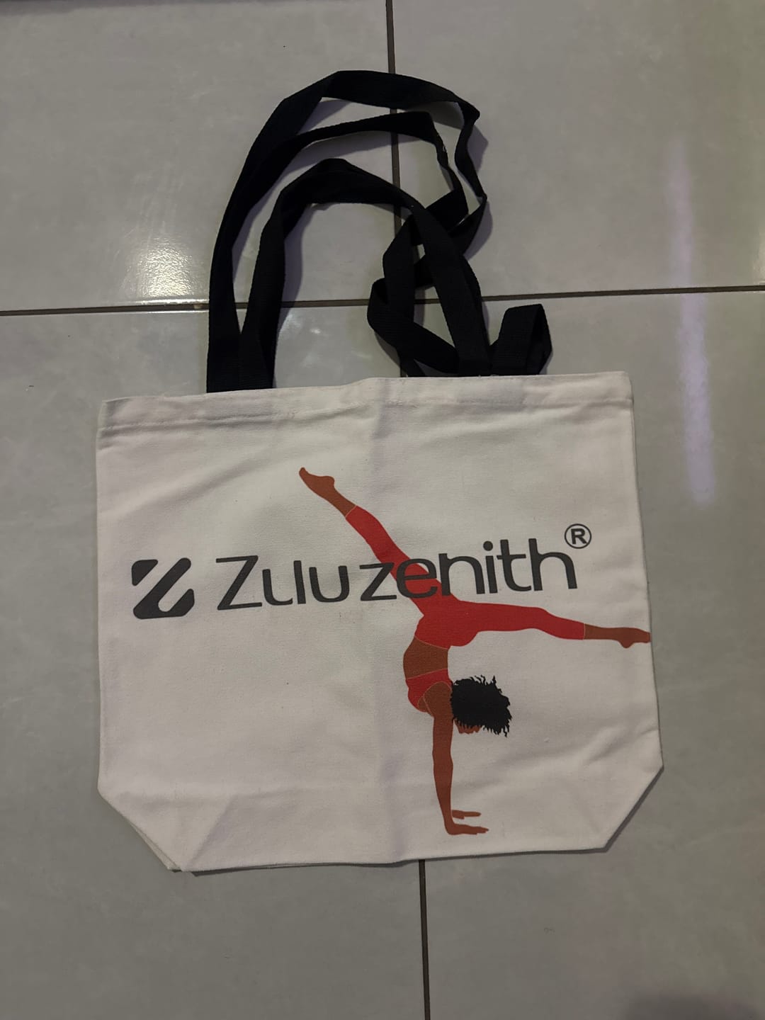 Customer photo review of Large Cotton Eco Tote Bag