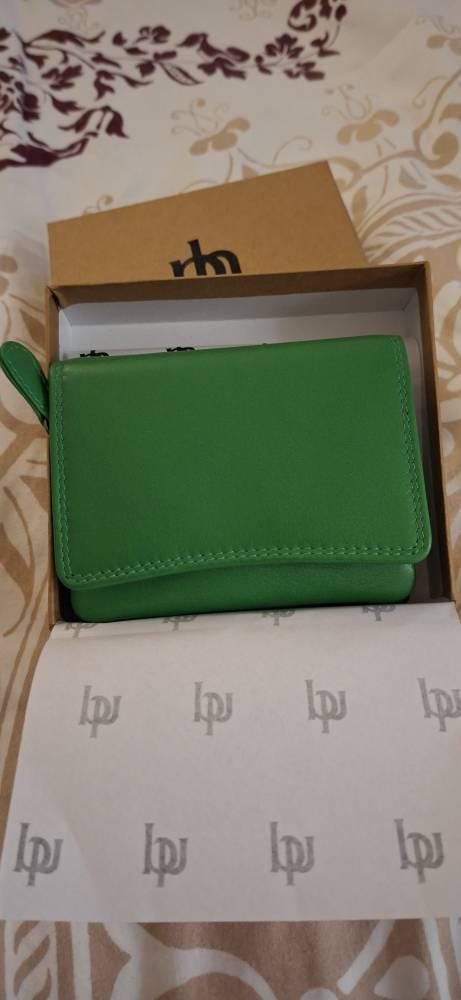 Customer photo review of Soft Leather Purse – Giorgia Verona