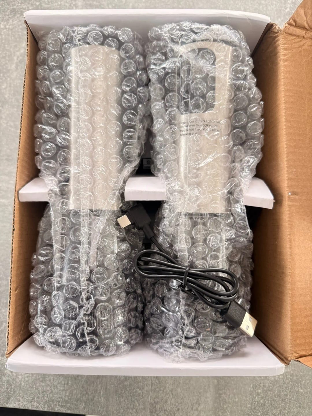 Customer photo review of Cozymere Electric Salt & Pepper Grinder Set