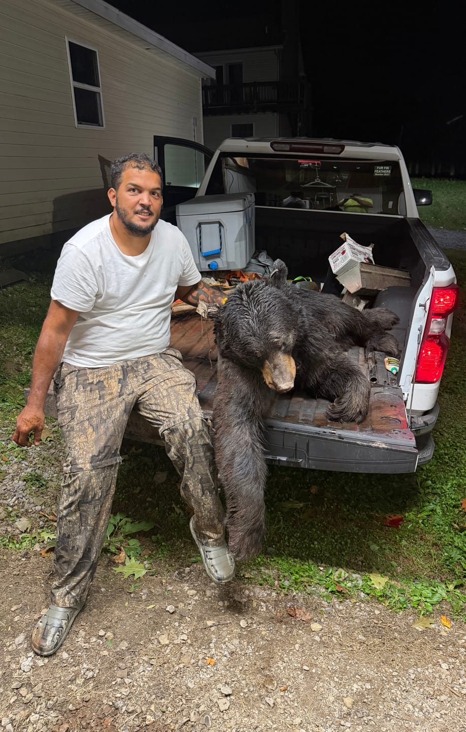 Customer photo review of Cut on Contact Titanium Broadheads (3 Pack)