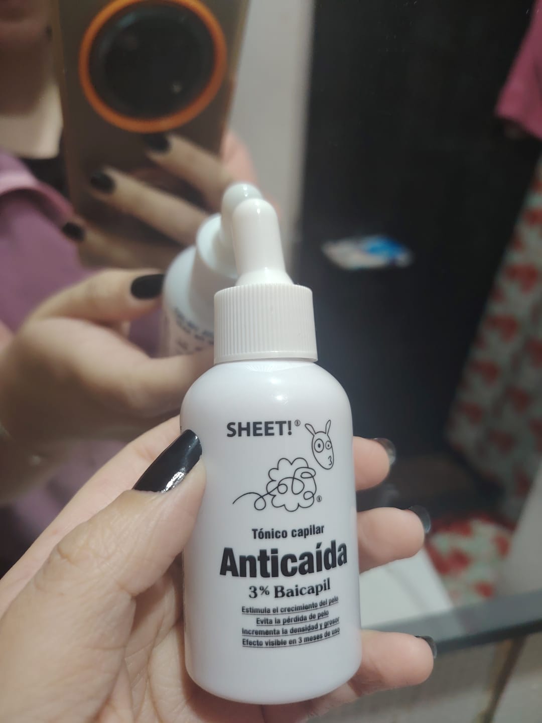 Customer photo review of Tónico Anticaída