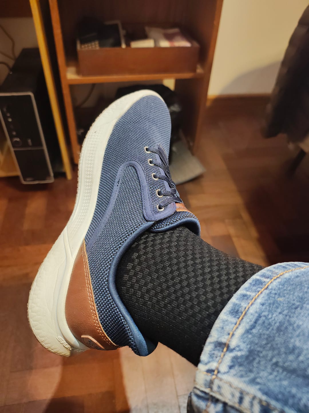 Customer photo review of Medias Fibra de Bambu
