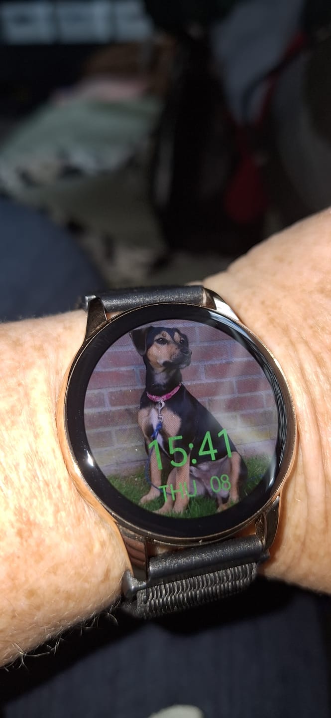 Customer photo review of Siltcon® Auréa Smartwatch Dames Goud