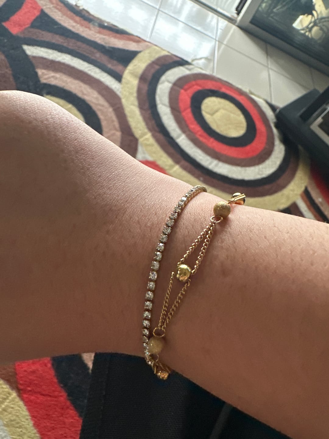 Customer photo review of Ella Tennis Bracelet