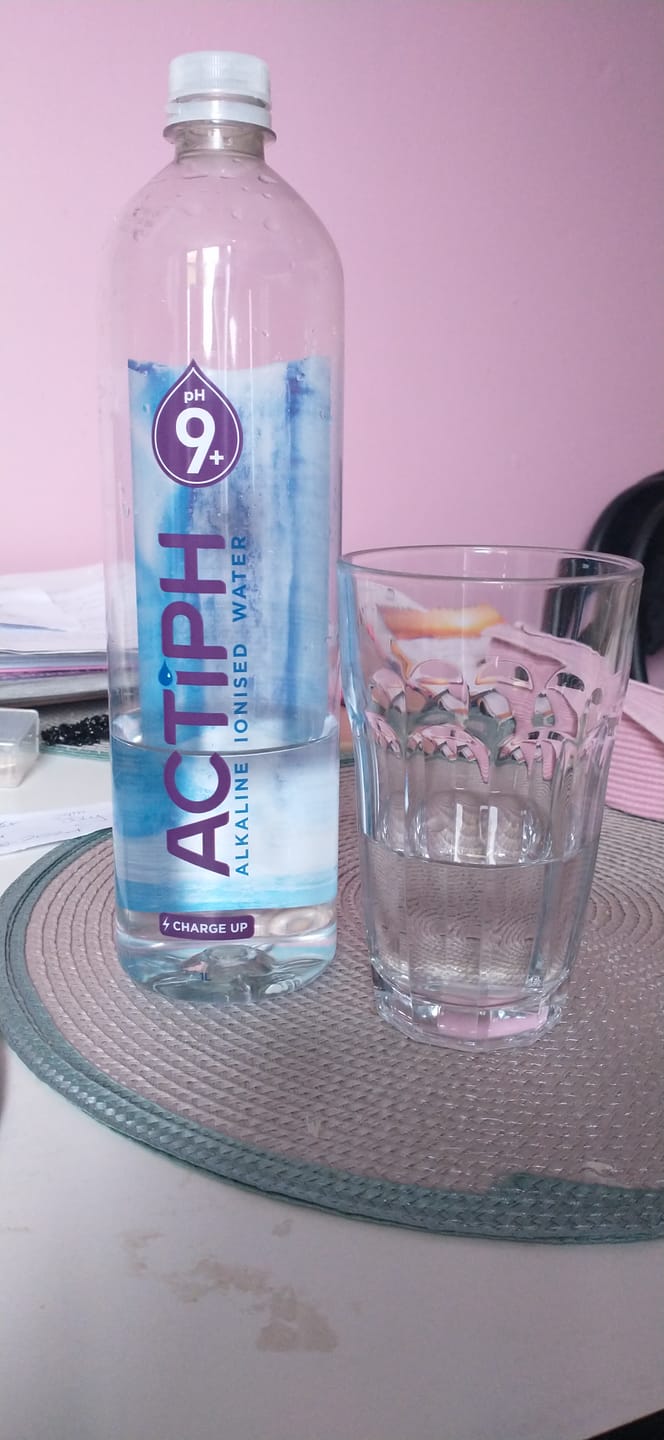 Customer photo review of Actiph Alkaline Ionised Water - 12 x 1L