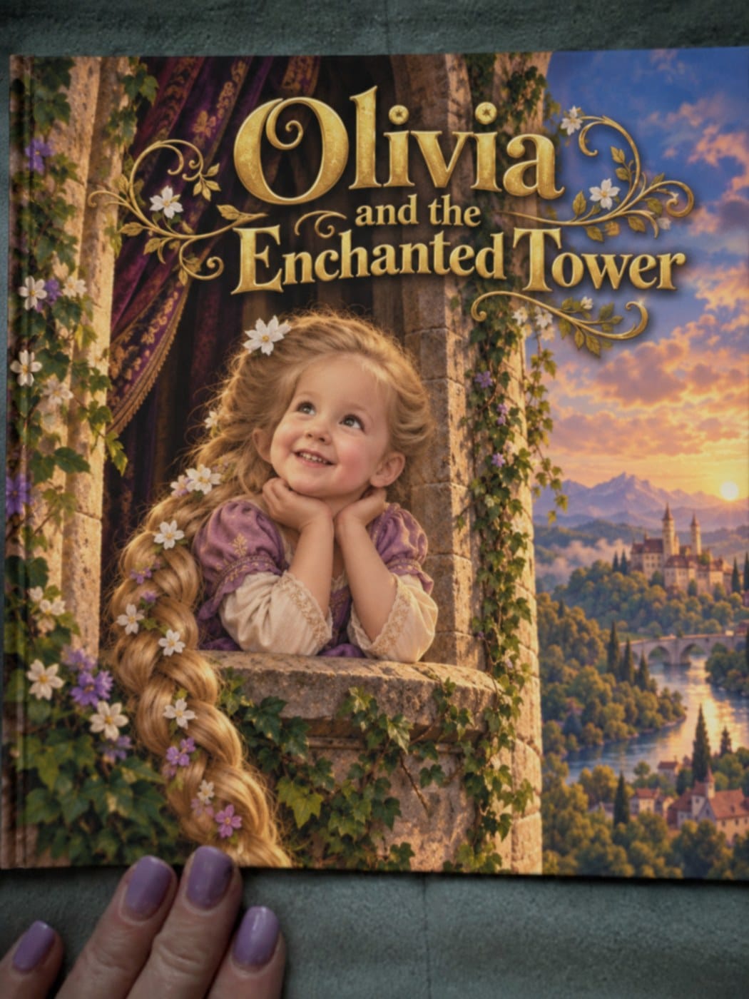 Customer photo review of Amelia and the Beast’s Enchanted Castle — Personalized Storybook