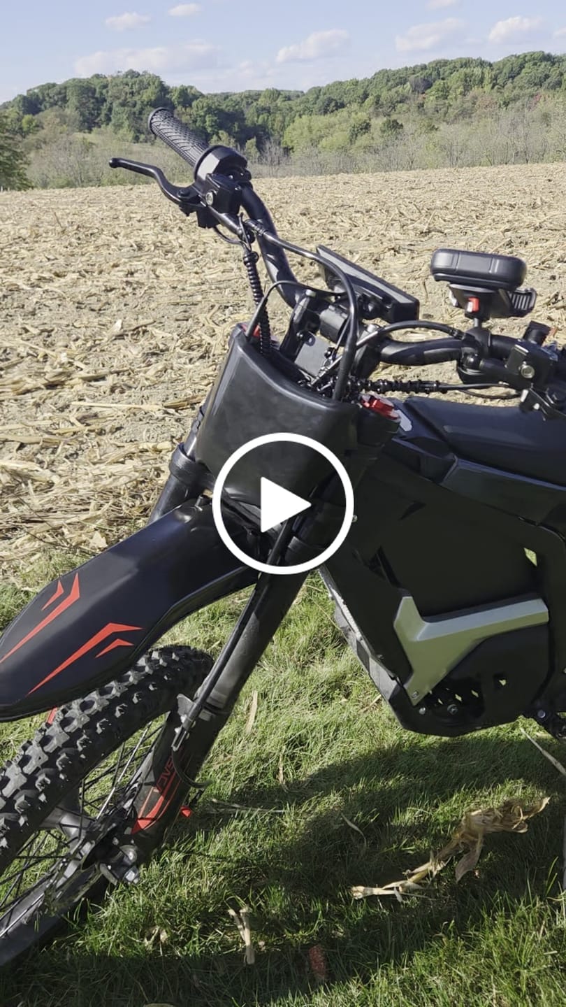 Customer video review of T500 Pro Electric Dirt Bike