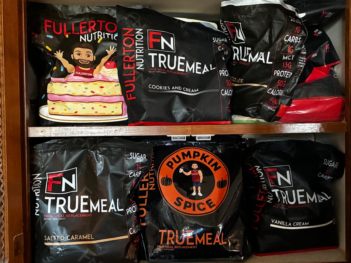 Customer photo review of True Meal Low Carb Meal Replacement