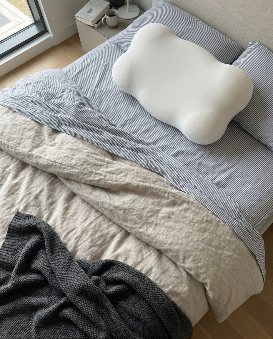 Customer photo review of Oreiller Ergonomique NUAGE