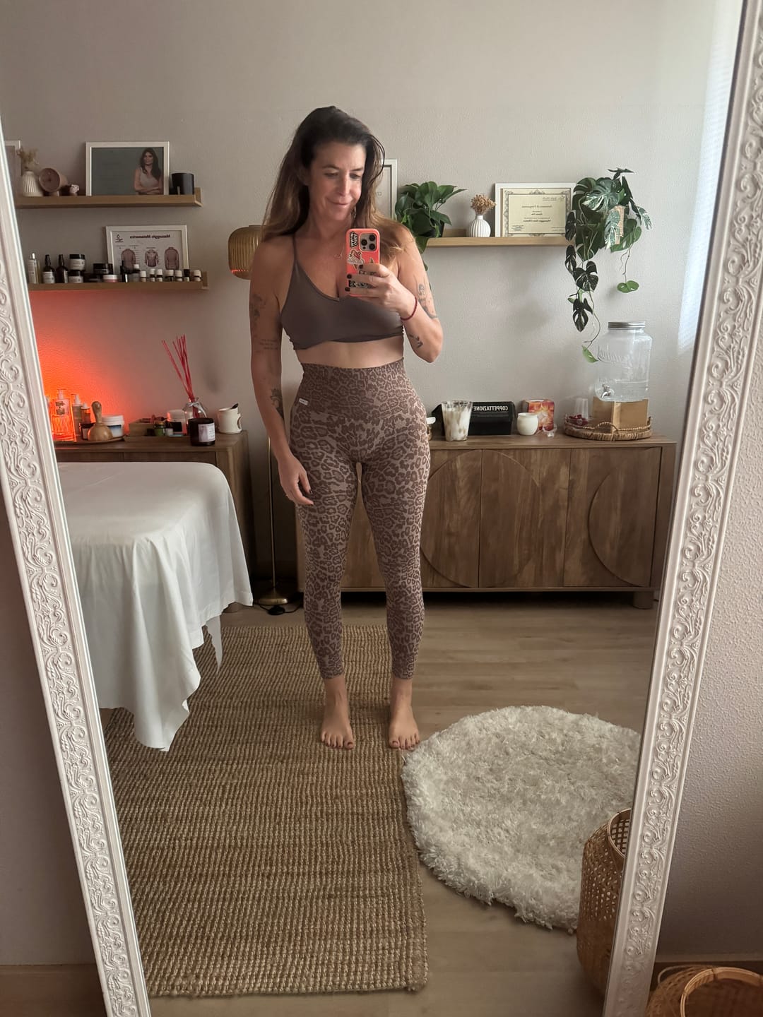 Customer photo review of Leggings Soft Push Up Wild Essence BambùFIR Caramel