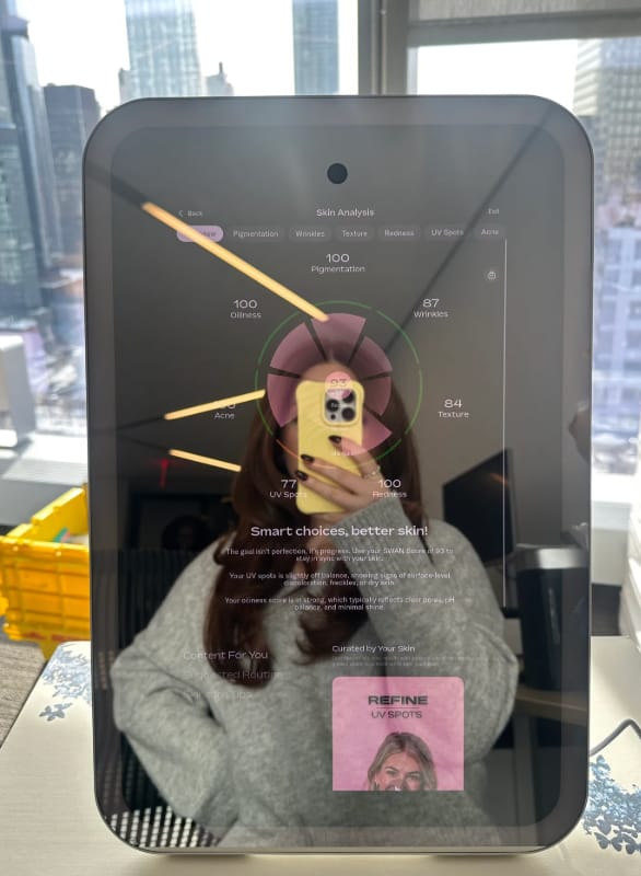 Customer photo review of Smart Mirror