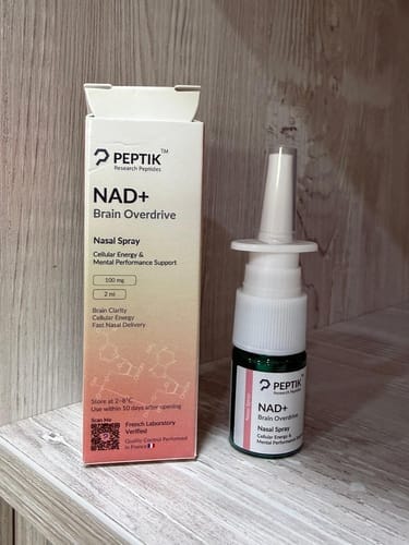 Customer photo review of NAD+ Nasal Spray