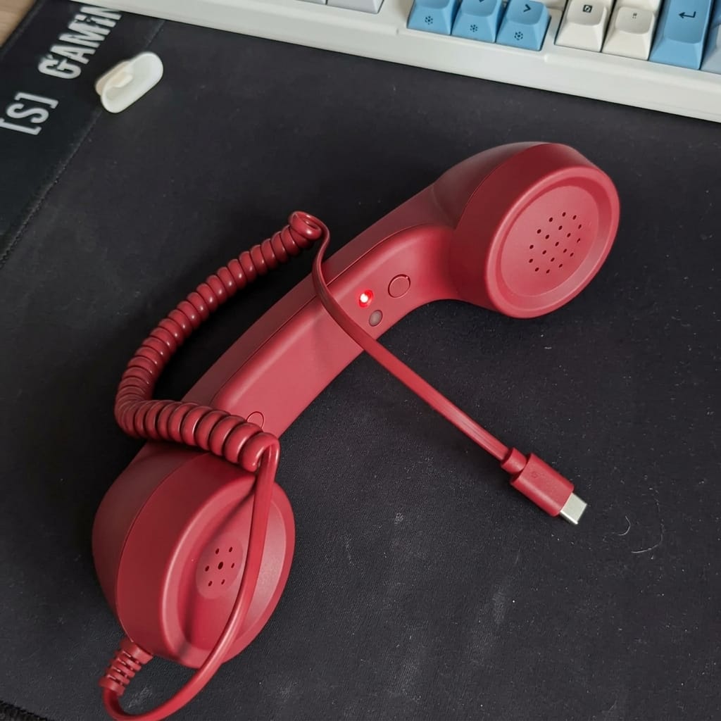 Customer photo review of Telefono Retro Para Celular