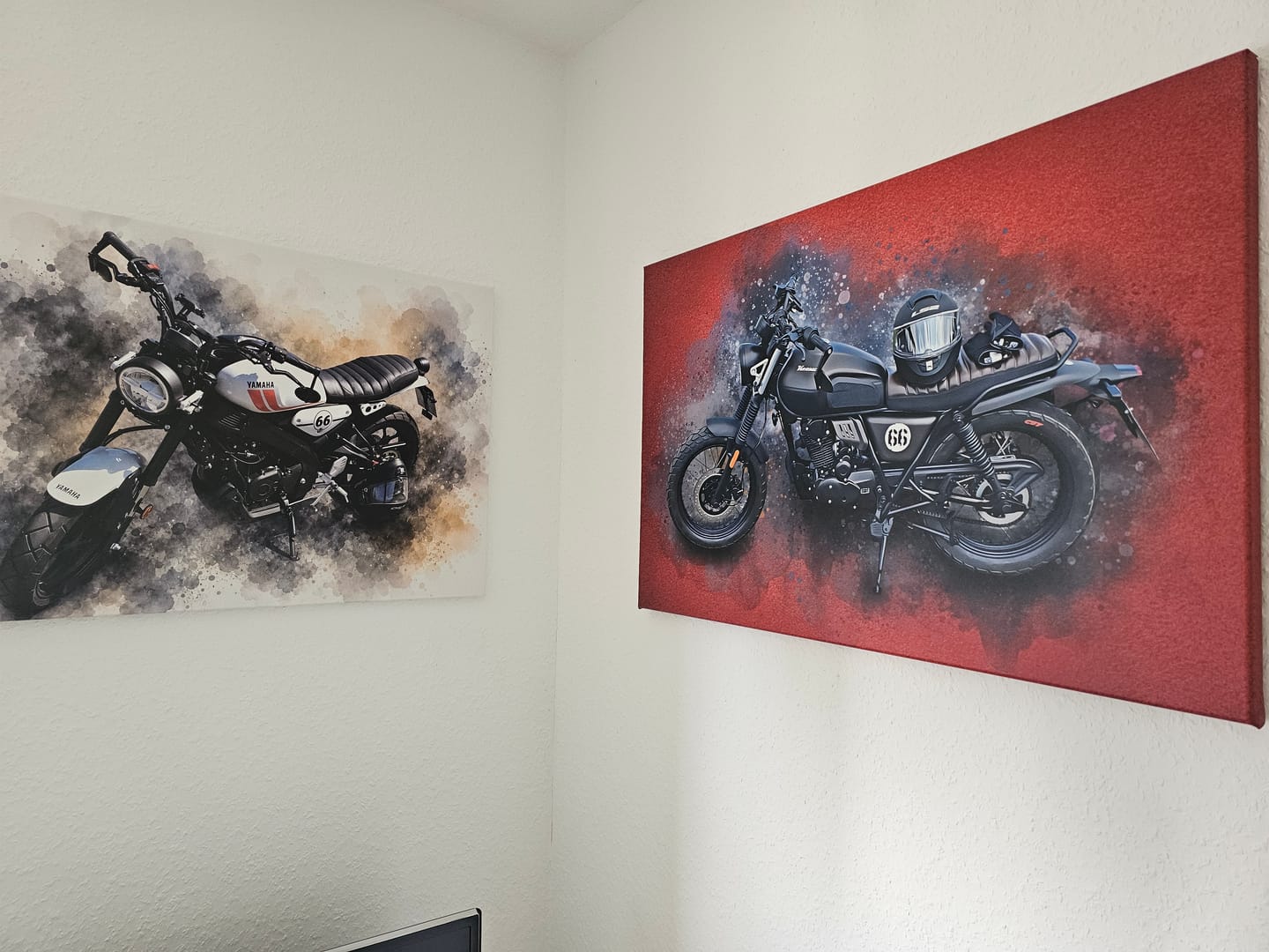 Customer photo review of Dein Fahrzeug als Kunstwerk – mit Live-Vorschau, als Poster oder Leinwand