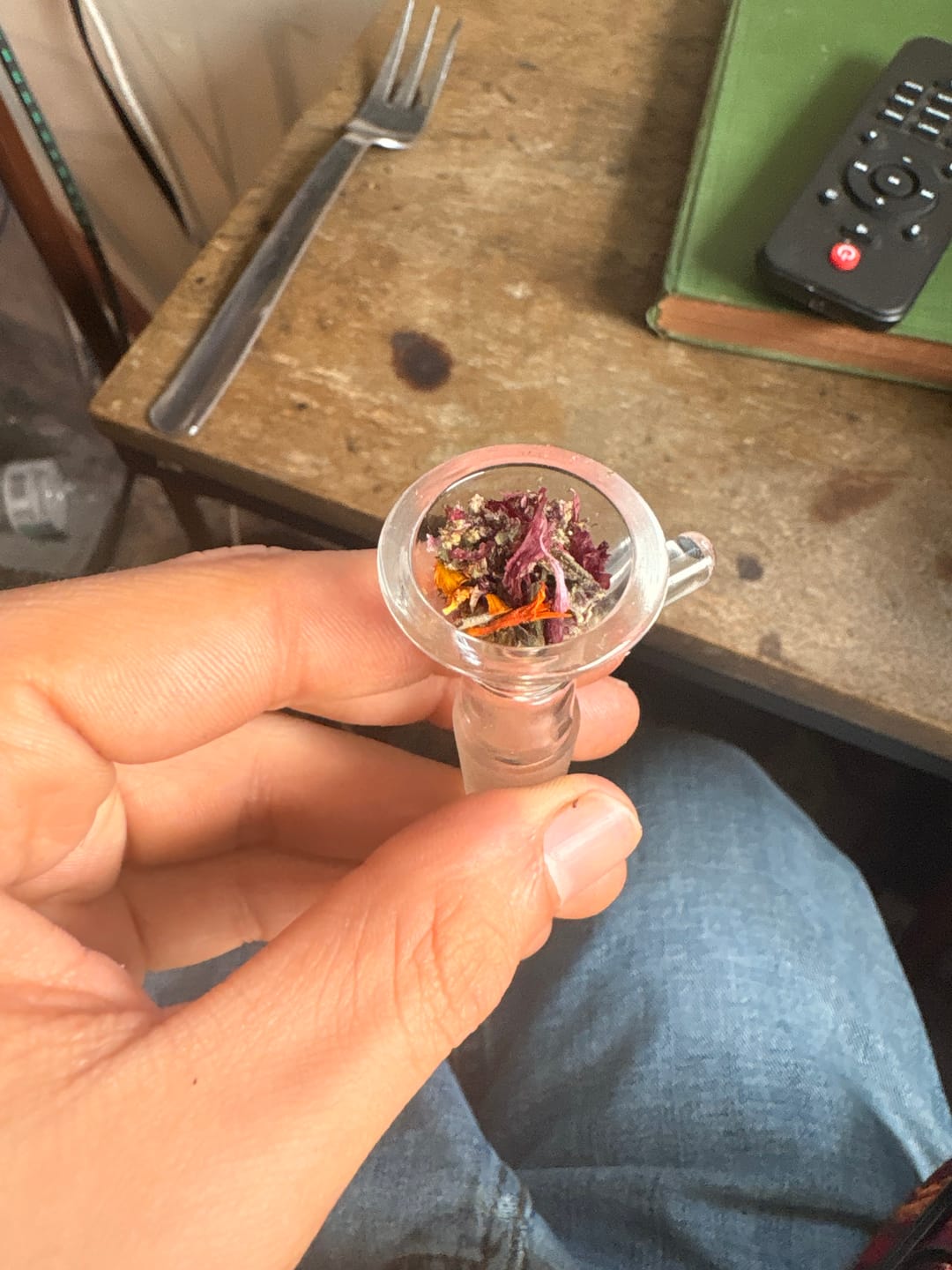 Customer photo review of Tropicana Cherry THCA Flower