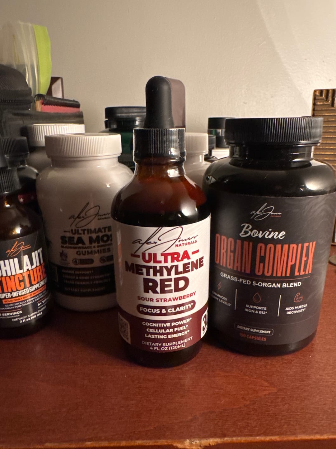 Customer photo review of The Ultra Methylene Red - Sour Strawberry (120ML) (30 Servings)