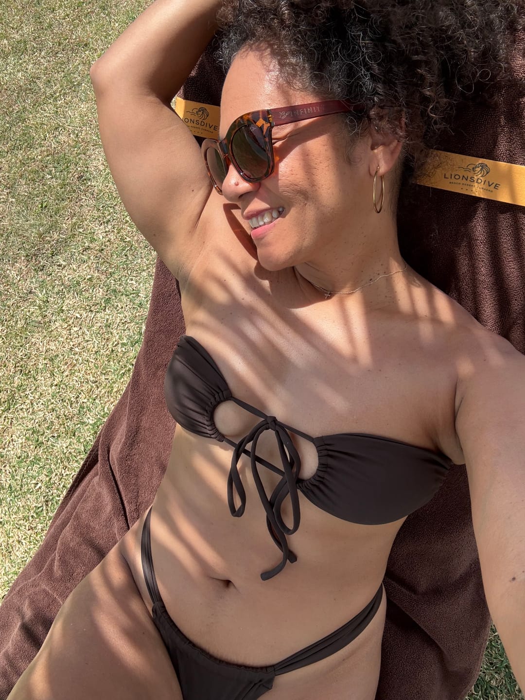 Customer photo review of Palma Hip Hugger Bottom - Espresso