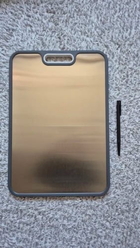 Customer photo review of Cozymere Titanium Cutting Board