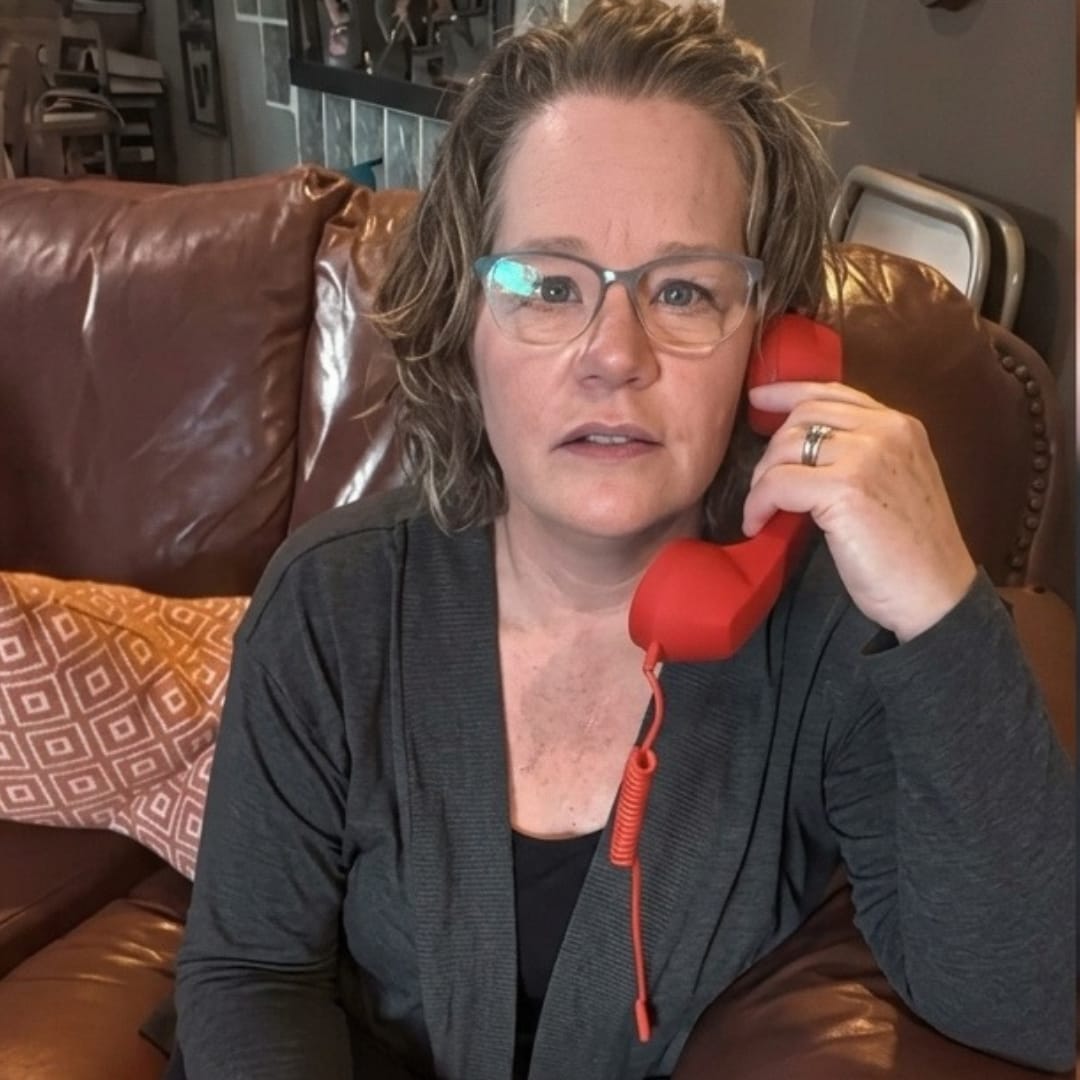 Customer photo review of Telefono Retro Para Celular