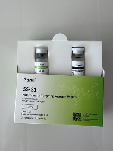 Customer photo review of SS-31 Lyophilized Vial + Sterile Water