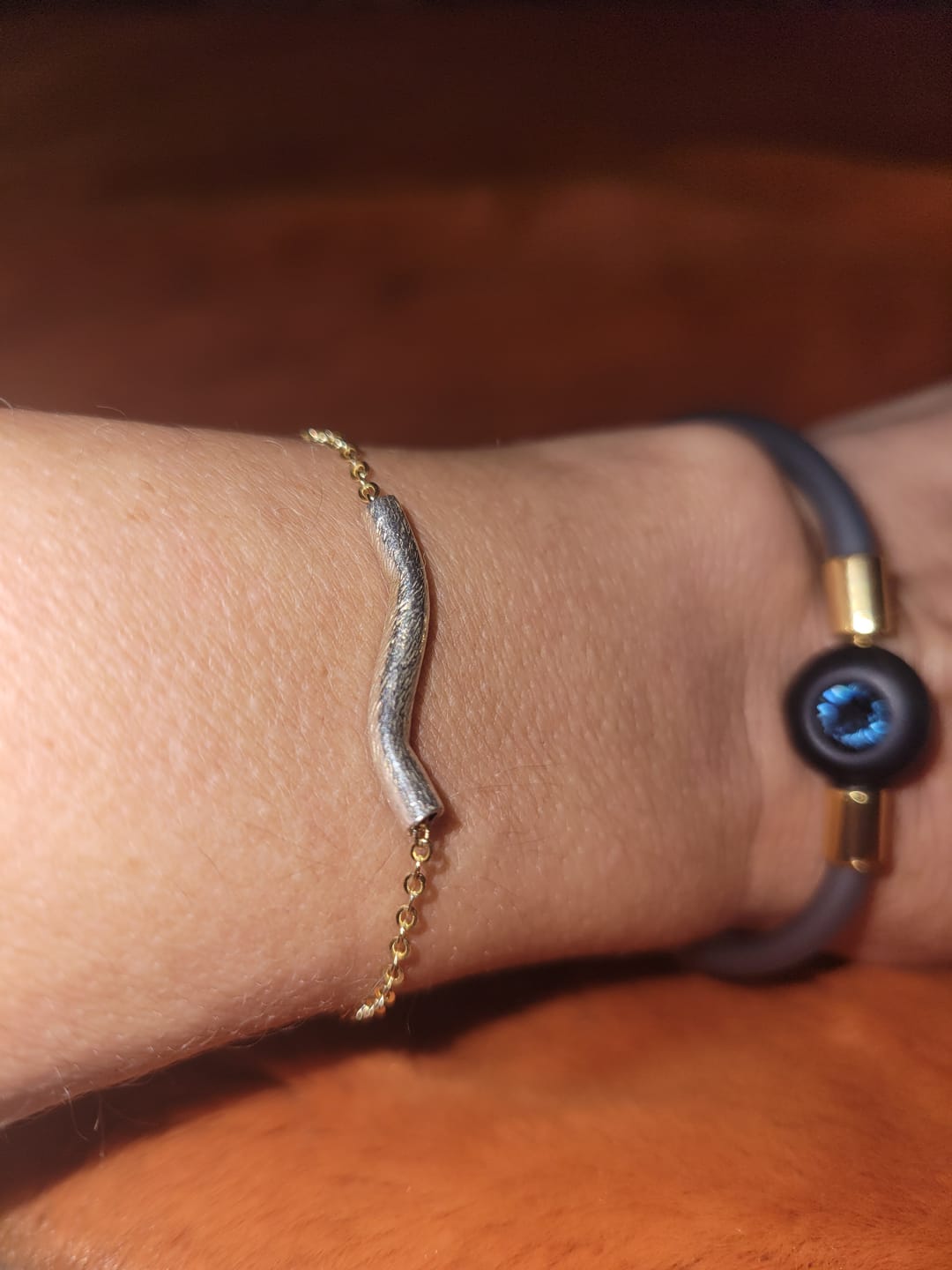 Customer photo review of Bracelet Torsade Provençale