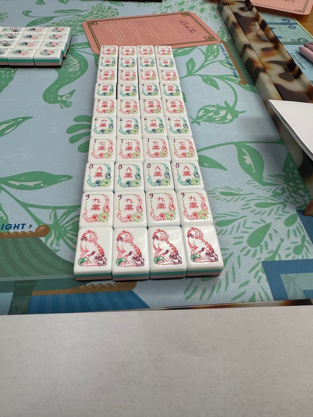 Customer photo review of Mahjong Lessons