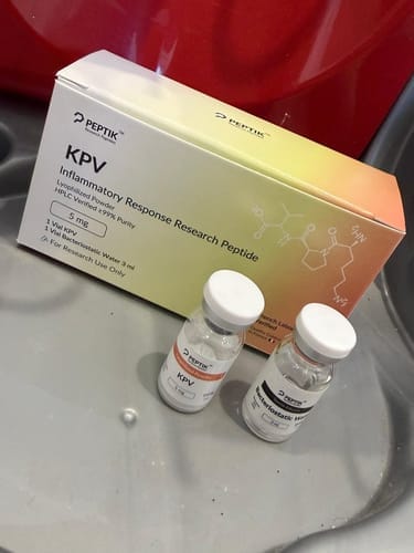Customer photo review of KPV Lyophilized Vial + Sterile Water