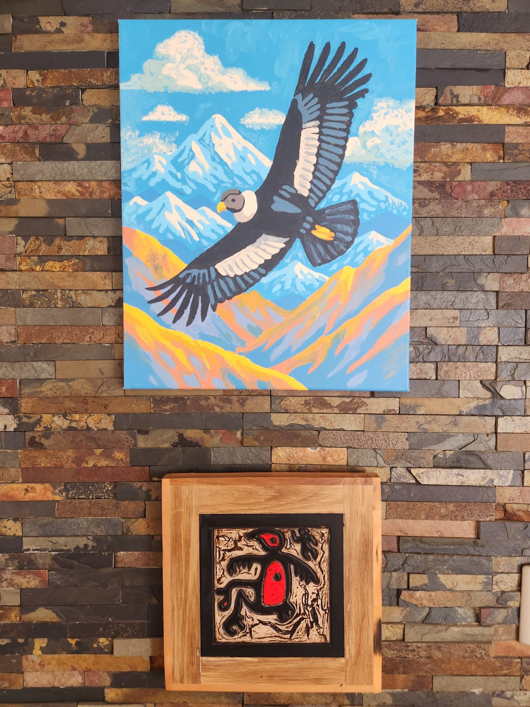 Customer photo review of Cóndor Andino (Pintura por Números) 40x50 cm