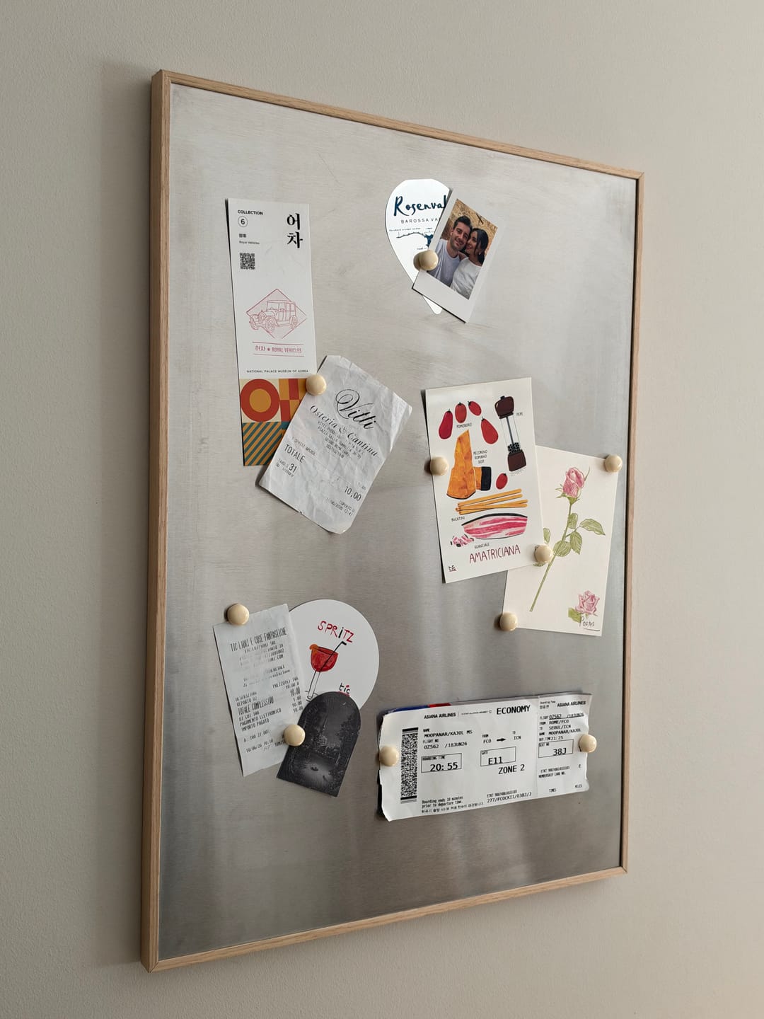 Customer photo review of Muse Magnetic Board A2