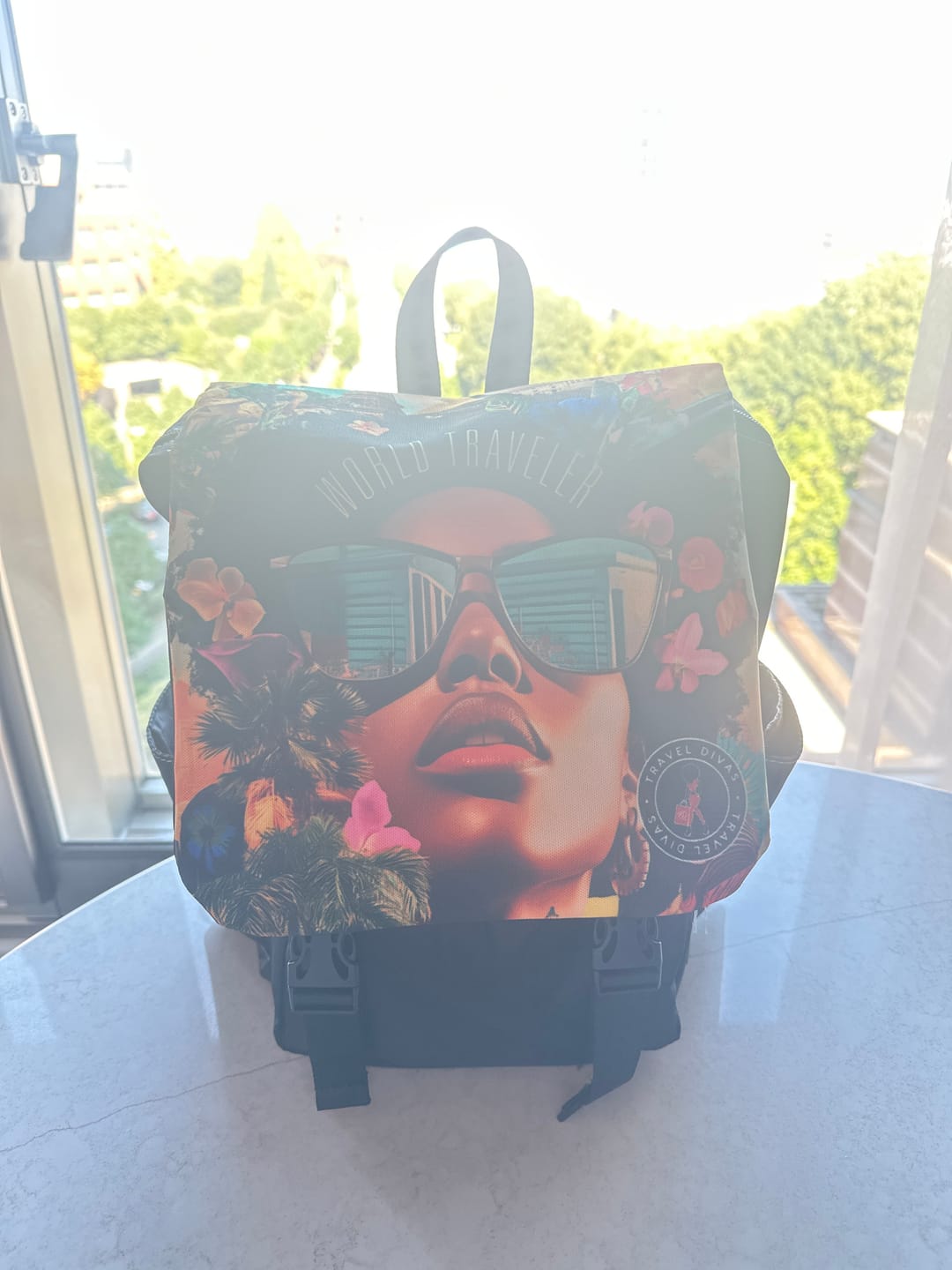 Customer photo review of World Traveler Unisex Casual Shoulder Backpack