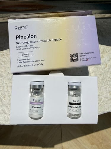 Customer photo review of Pinealon Lyophilized Vial + Sterile Water
