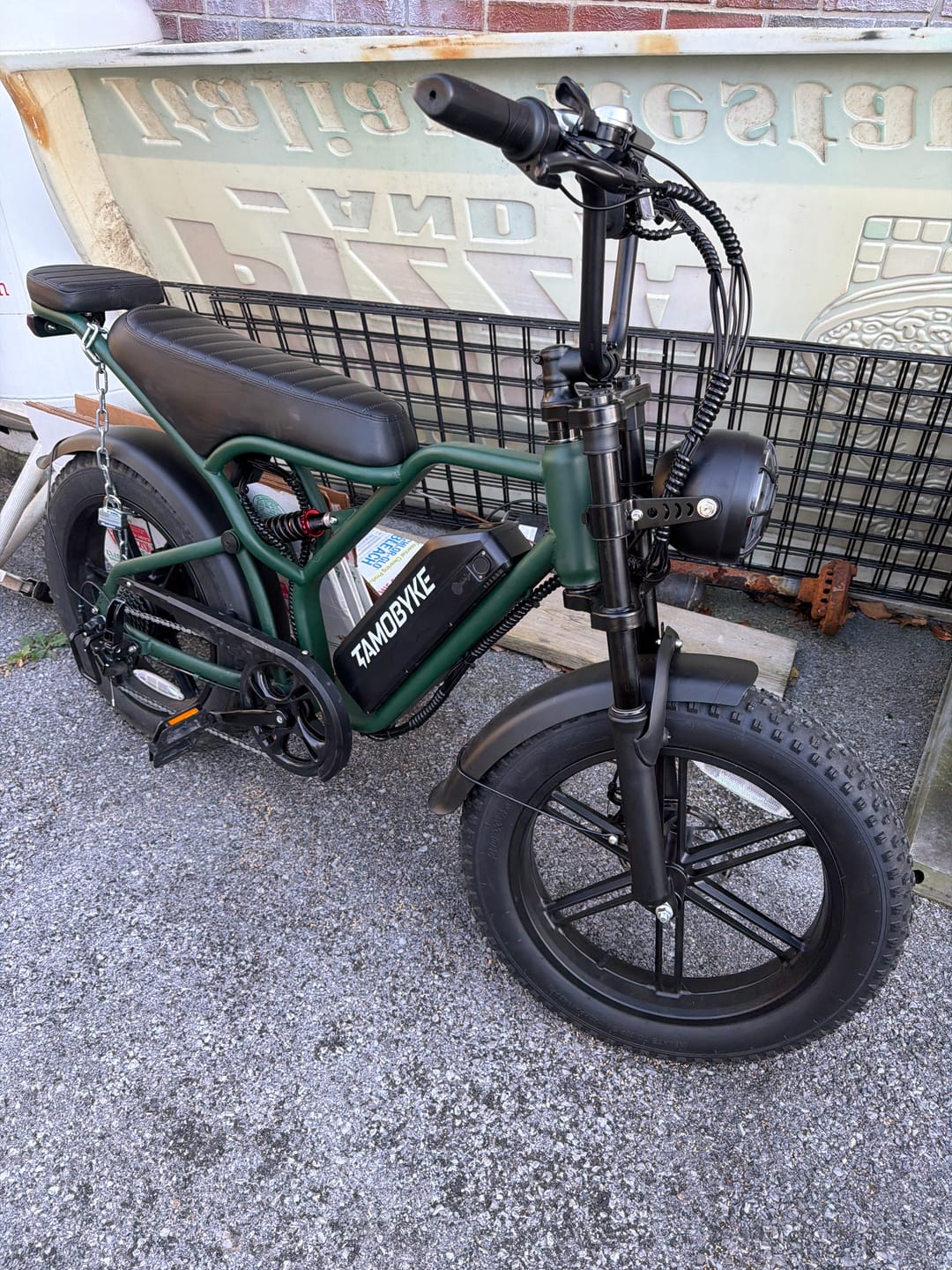Customer photo review of Tamobyke T60 Electric Bike