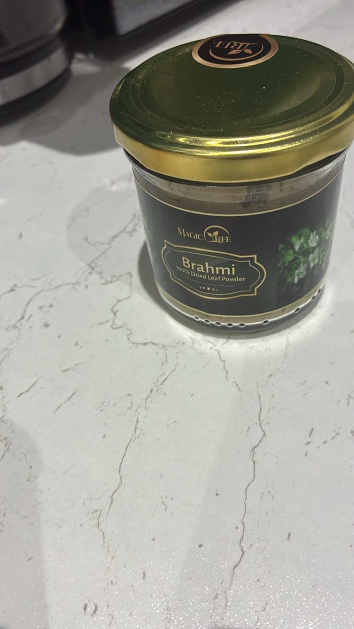 Customer photo review of Brahmi Leaf Powder
