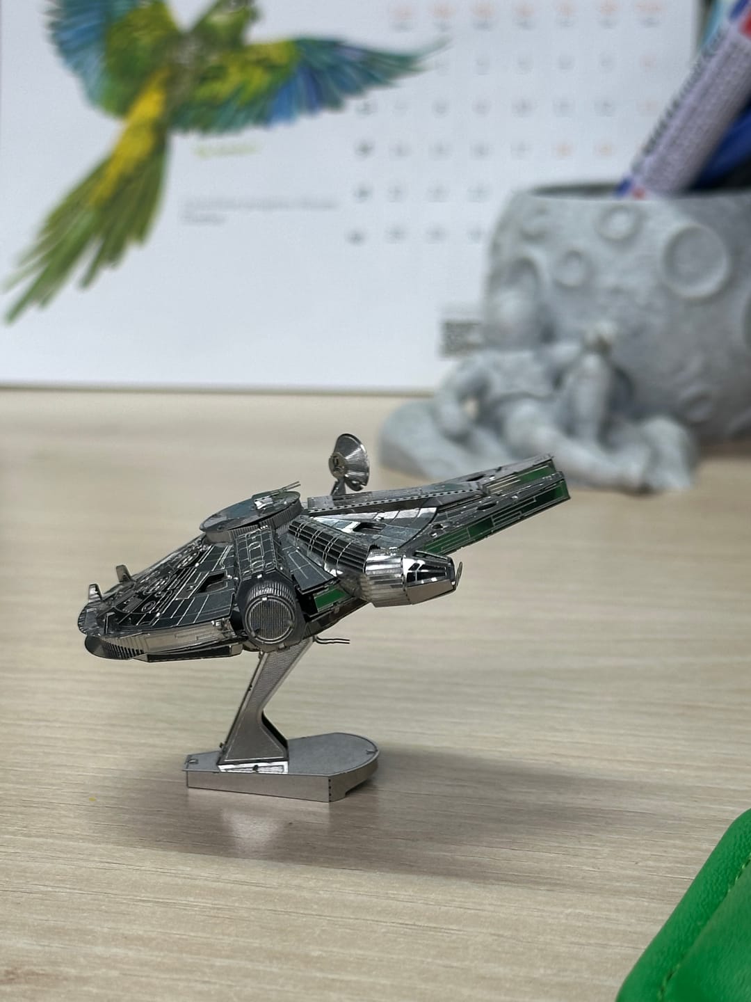 Customer photo review of Halcón Milenario - Star Wars (Puzzle 3D)