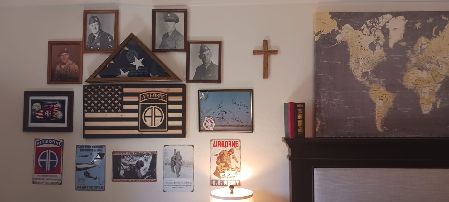 Customer photo review of Olive Wood Wall Cross