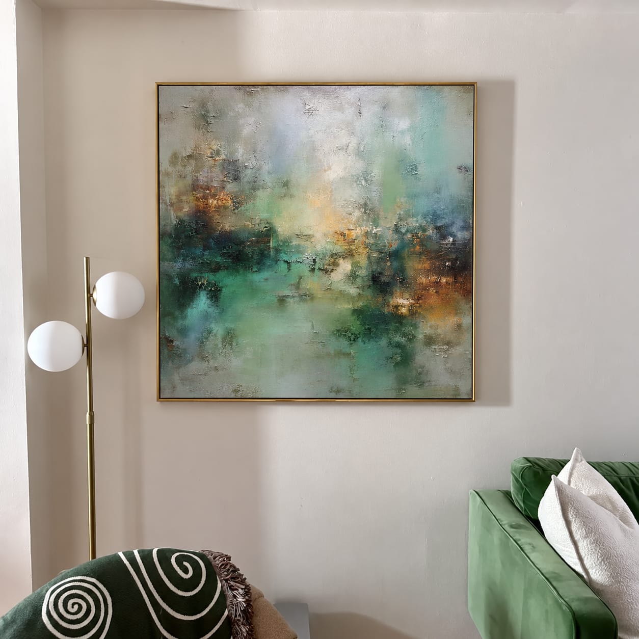 Customer photo review of Mistbound Light Wall Art