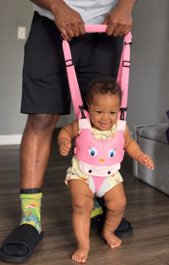 Customer photo review of Harnais de marche pour bébé